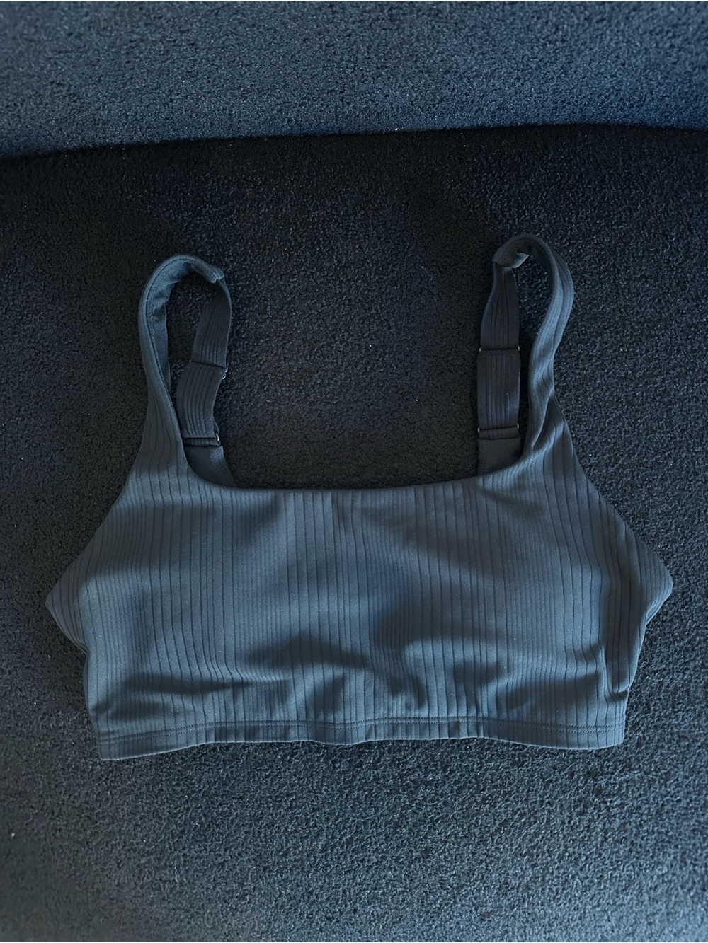 Alo Ribbed Sports Bra